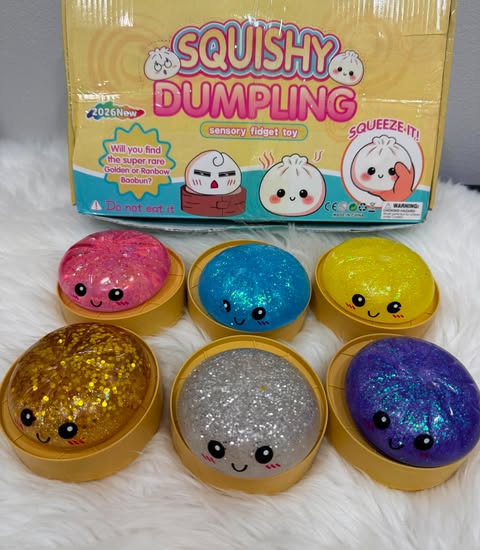 Glitter mystery dumplings
