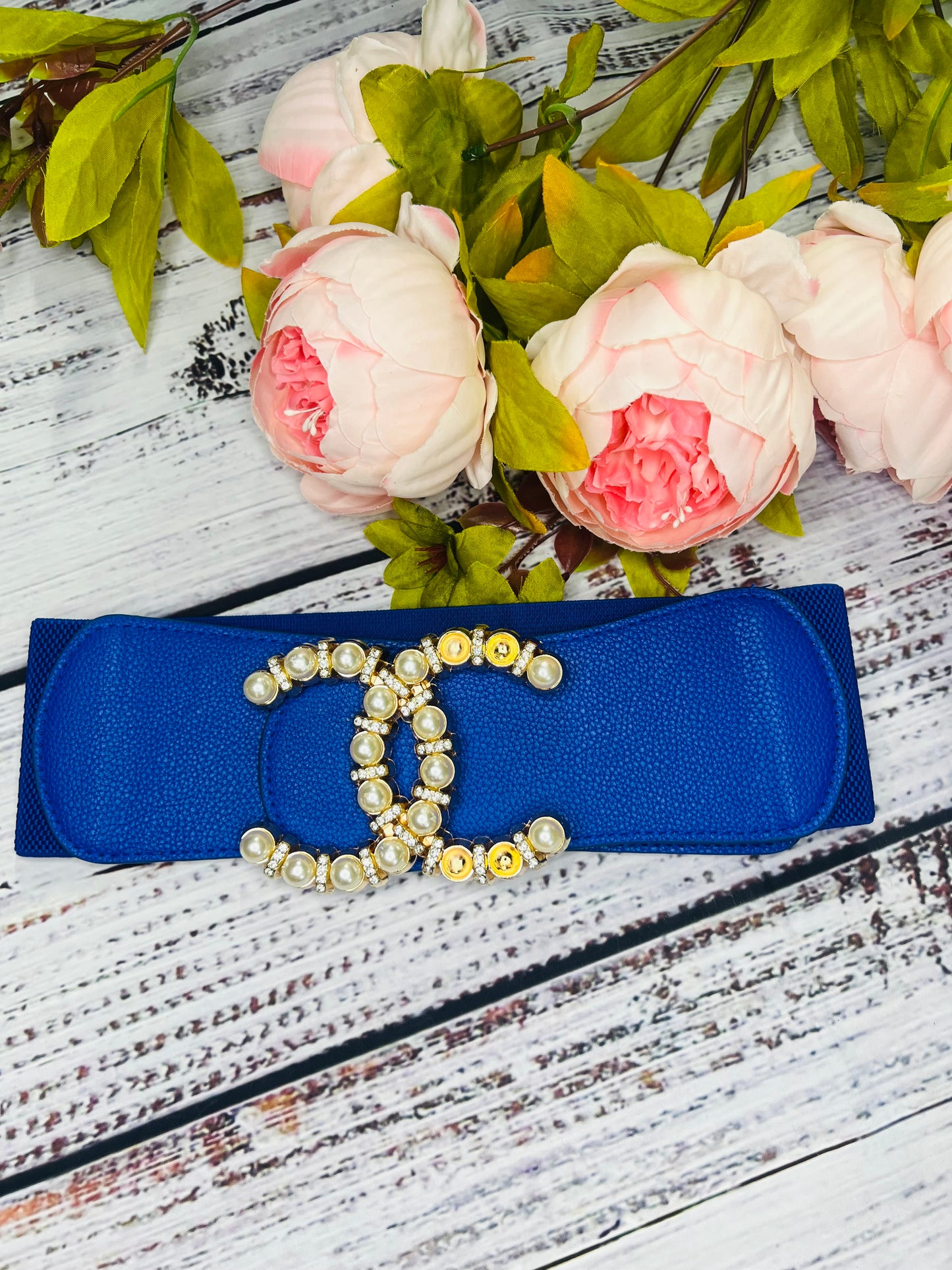 BLUE WIDE BELT (kids)