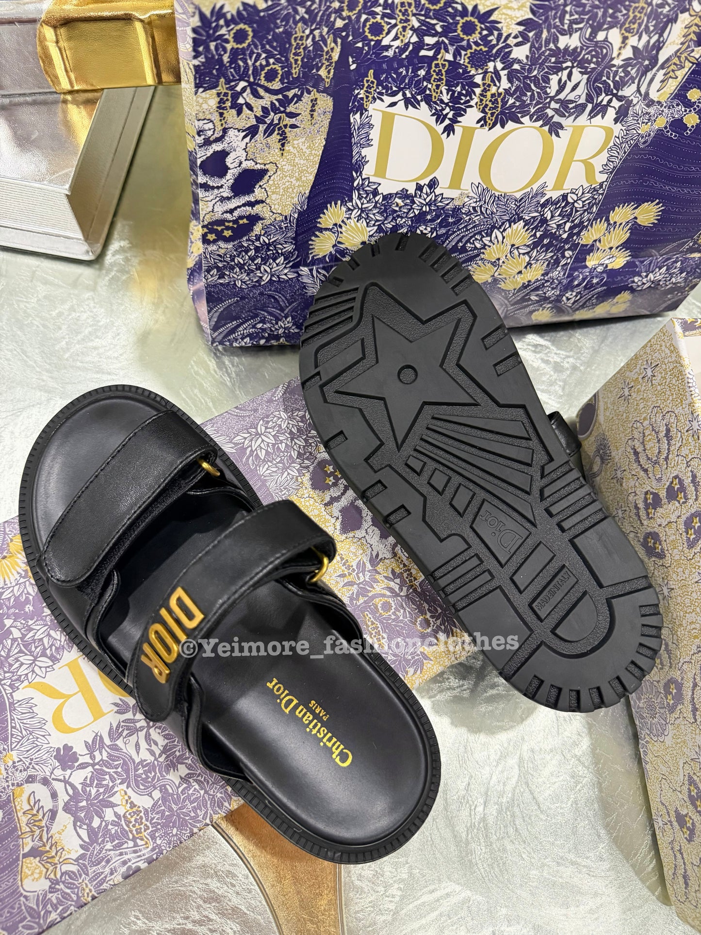 Sandals great quality include box