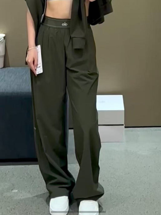 Green Alo trouser pant