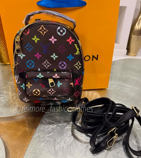 Mini lv monogram backpack