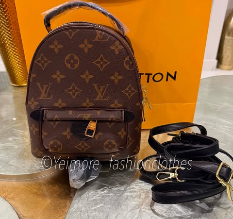 Mini lv monogram backpack