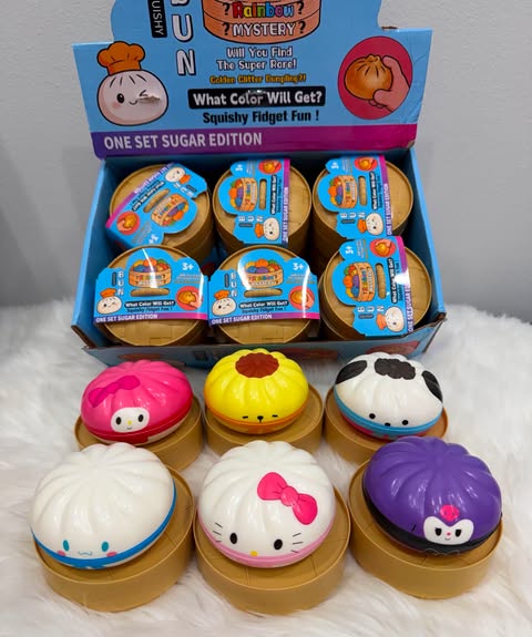 Hello kitty mystery dumplings