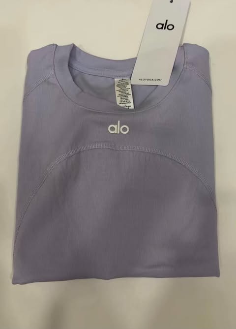 Lilac alo blouse
