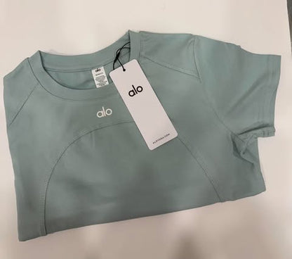 Sage green alo blouse