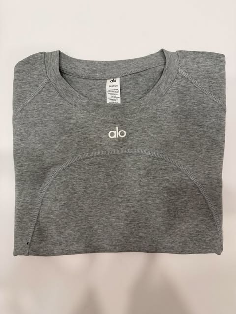 Grey alo blouse