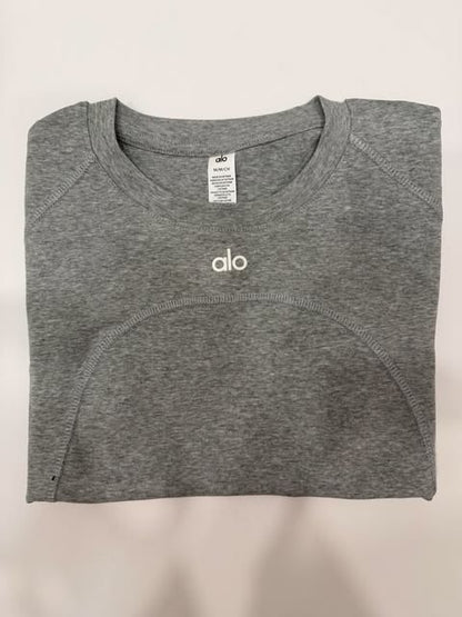 Grey alo blouse