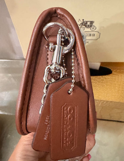 Purse (Great quality includes box, perfect crossbody size to fit your phone and your credit cards)