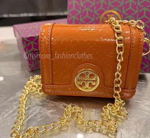 Mini Designer-Inspired Chain Bag – For Women & Girls (It is perfect to fit your daily essentials. Your credit cards, cash & lipstick) BOX INCLUDED