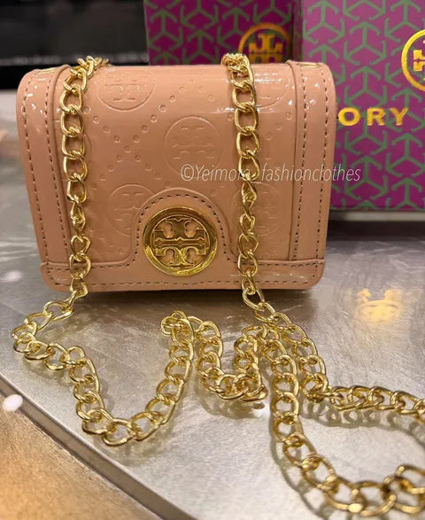 Mini Designer-Inspired Chain Bag – For Women & Girls (It is perfect to fit your daily essentials. Your credit cards, cash & lipstick) BOX INCLUDED