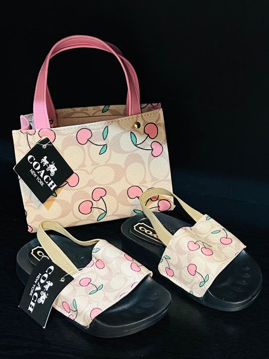 Set sandalia y bolsa
