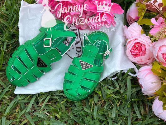 NOVEDAD DE VERANO 2025, sandalias de moda para niñas, suela suave y gruesa, tejido fresco