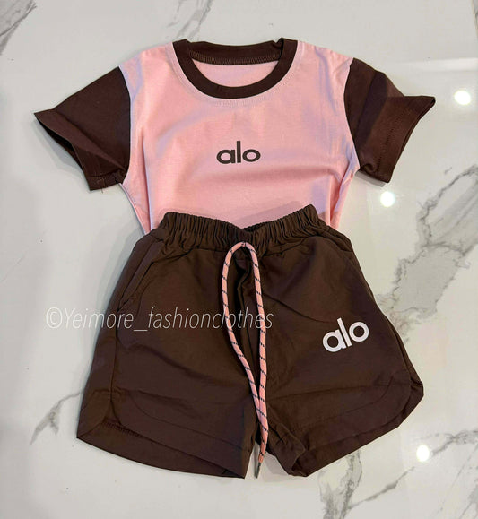 Alo girl two-piece set