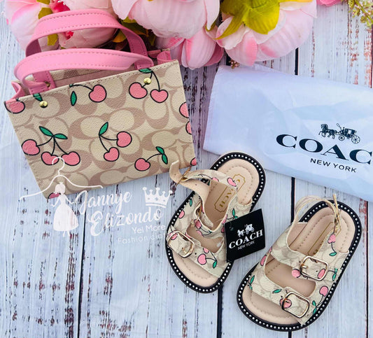 Set bolsa y sandalia