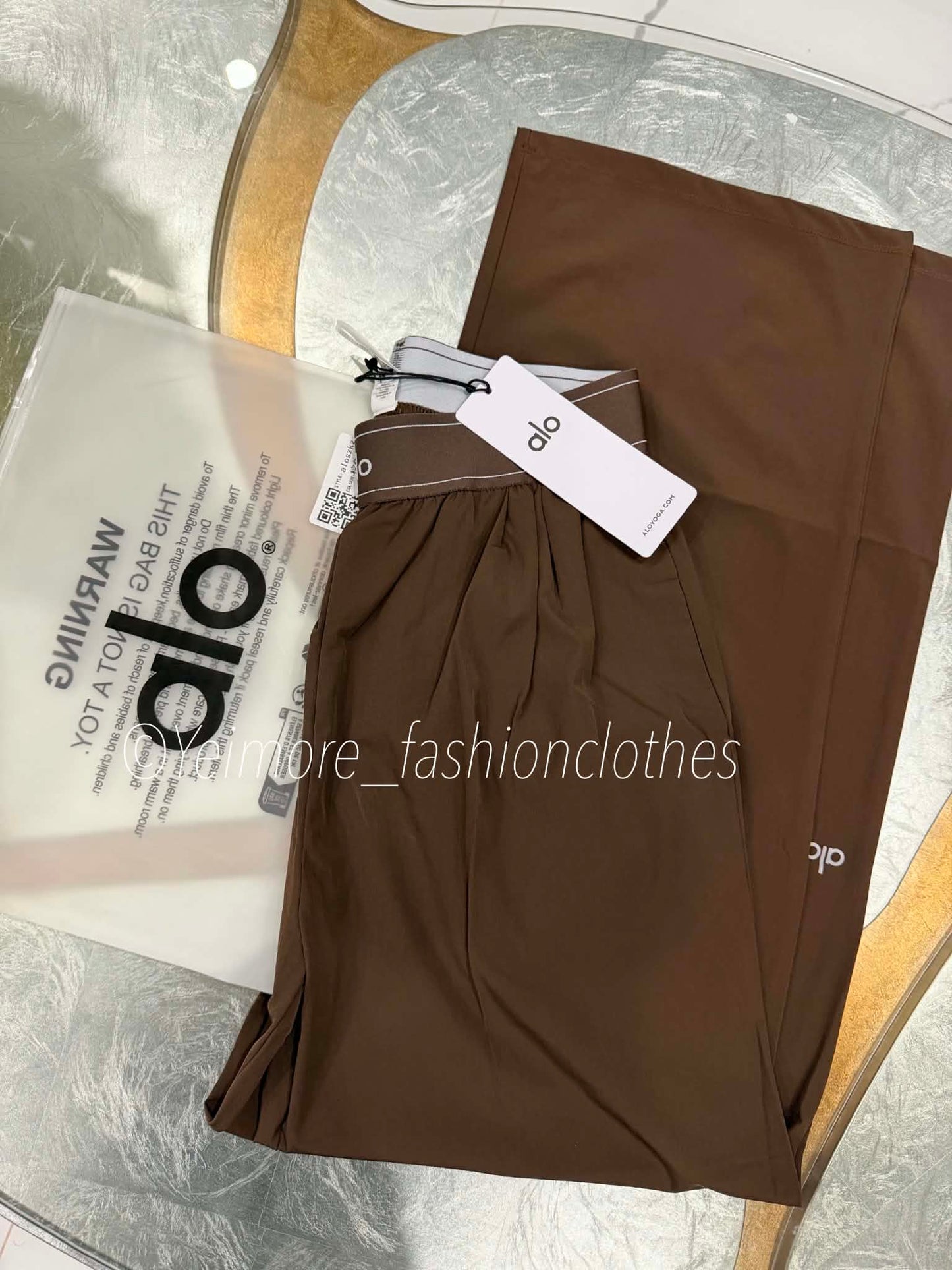Brown Alo trouser pant
