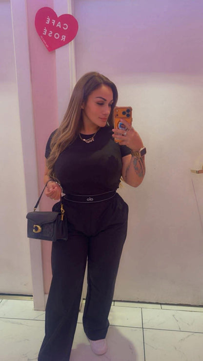 Black Alo trouser pant