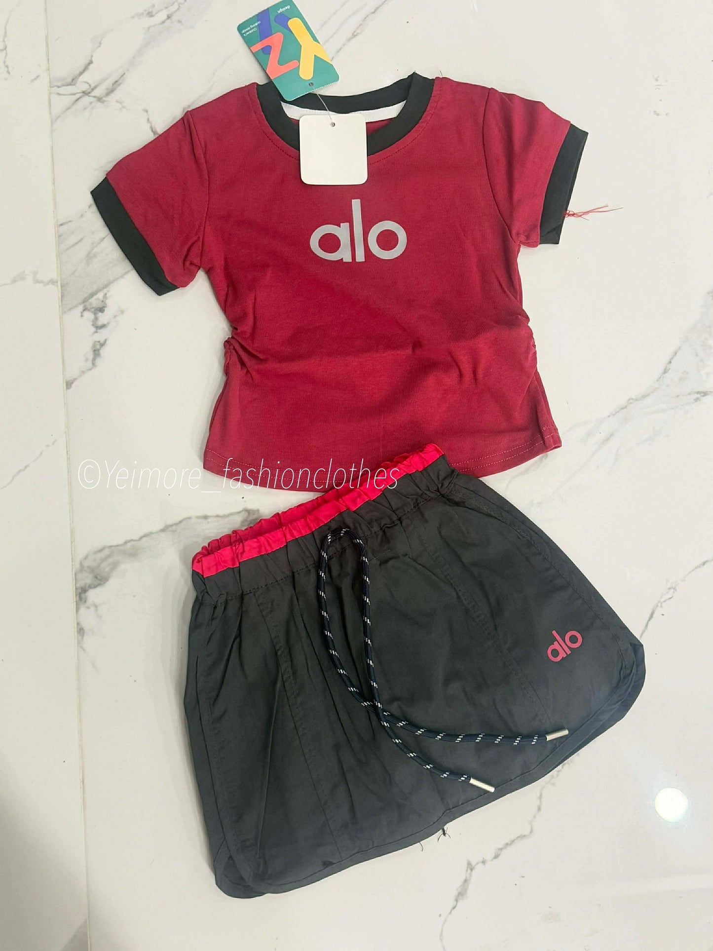 Alo girl two-piece set