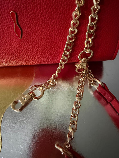 Red Elegance Crossbody (Include box )