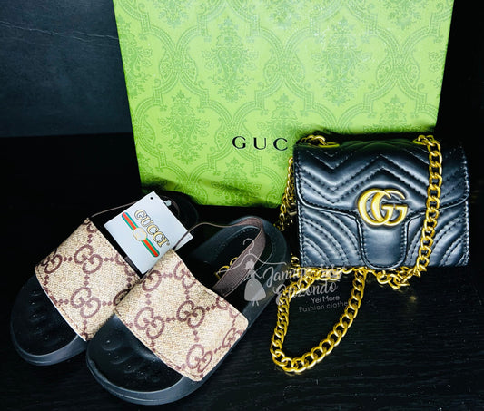 Set bolsa y sandalia