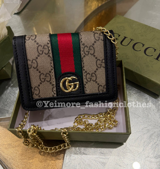 Mini Designer-Inspired Chain Bag – Includes Box