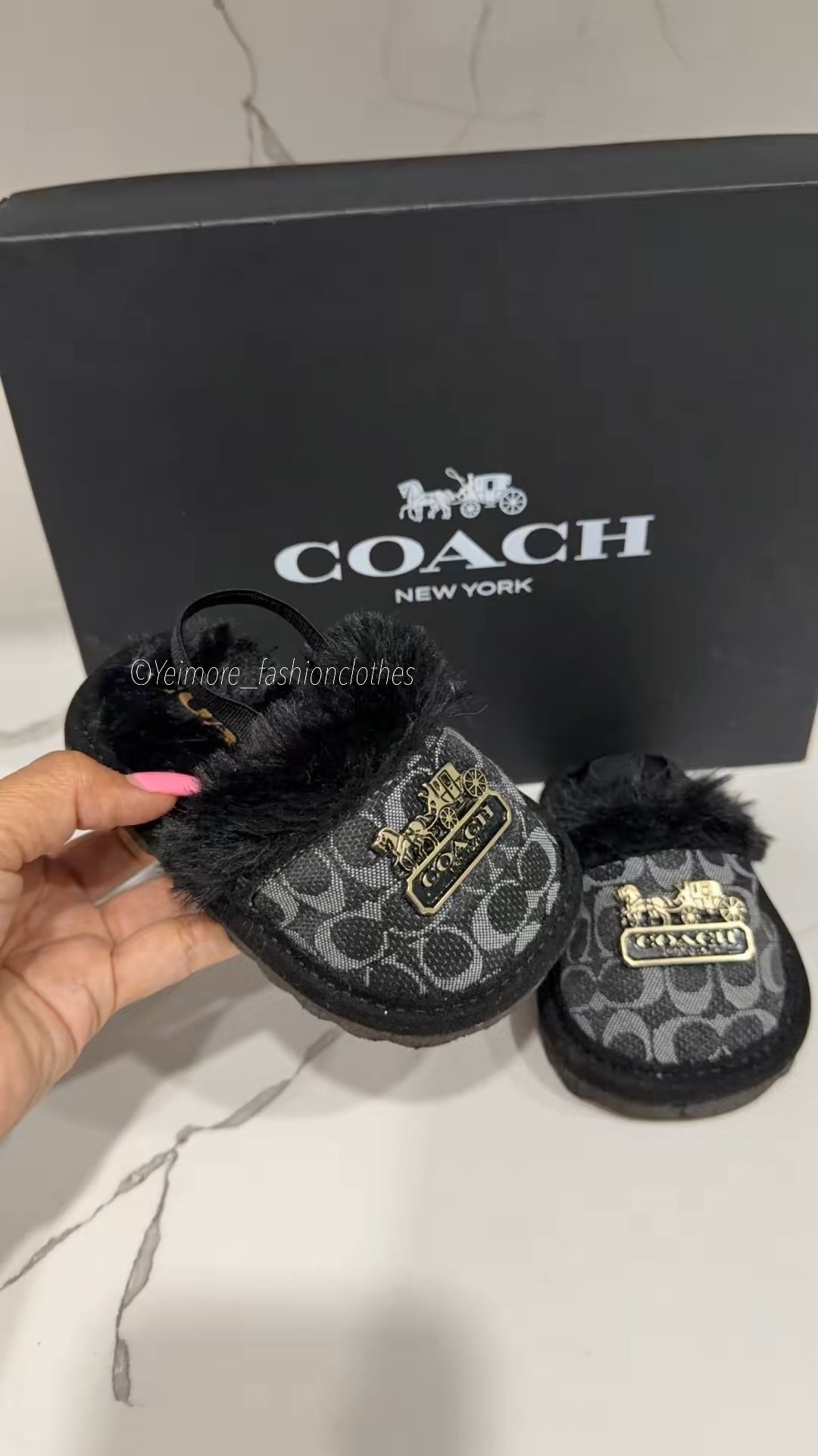 slippers coach ( not purse)