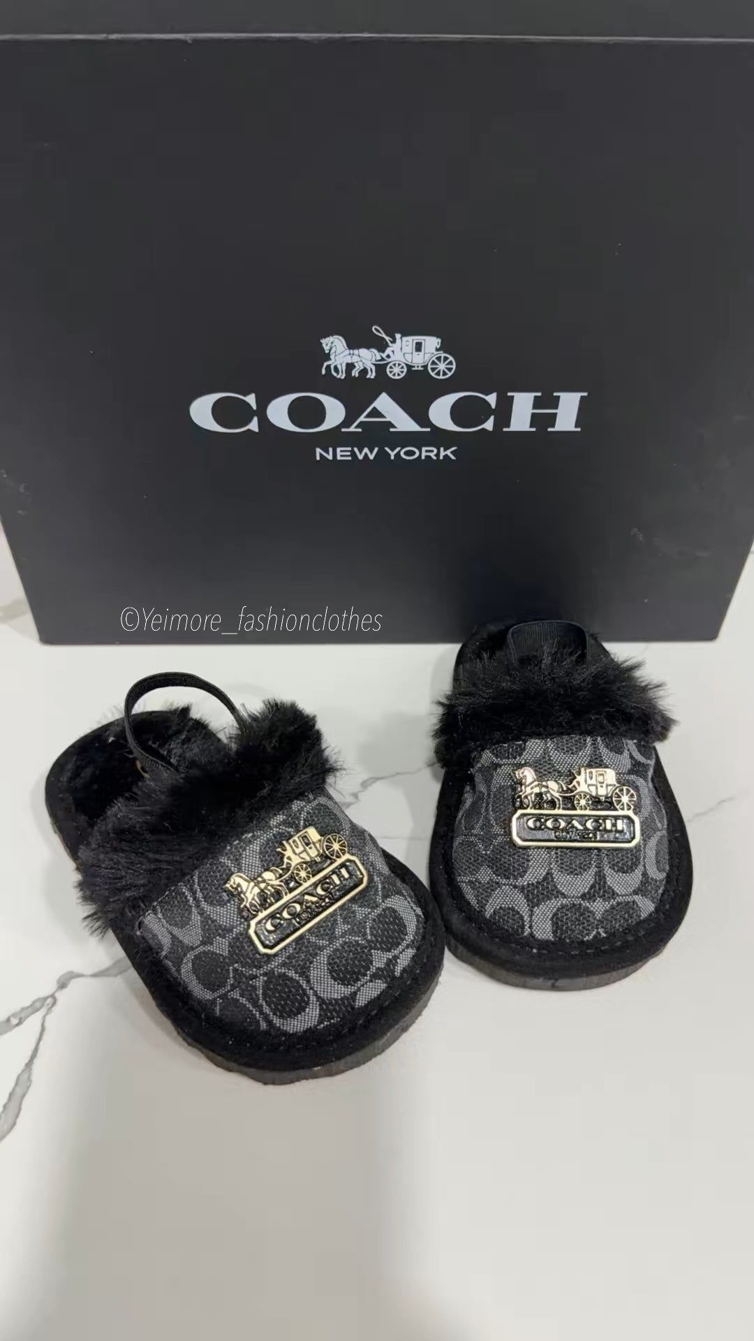 slippers coach ( not purse)