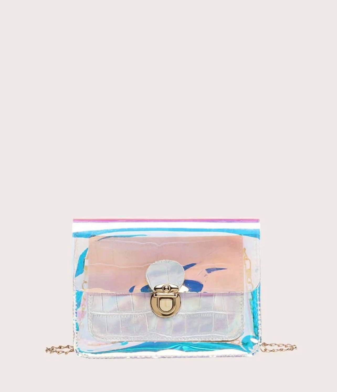 HOLOGRAPHIC CROSSBODY